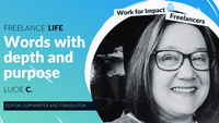 Words with Depth and Purpose | Lucie C. | Editor, copywriter and translator