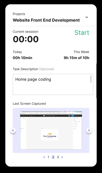 time tracking app